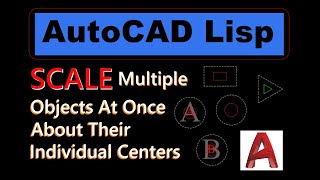 AutoCAD Lisp - All Objects at Once Without Moving — Free LISP Inside
