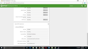 How to configure OpenVPN in Zentyal Server 4.2 Firewall