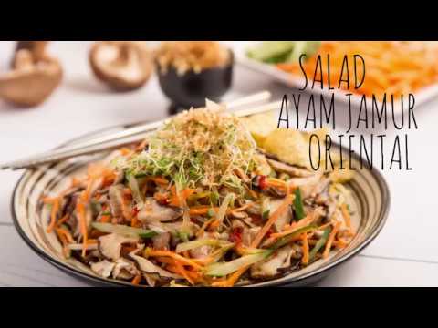 resep-salad-ayam-jamur-oriental