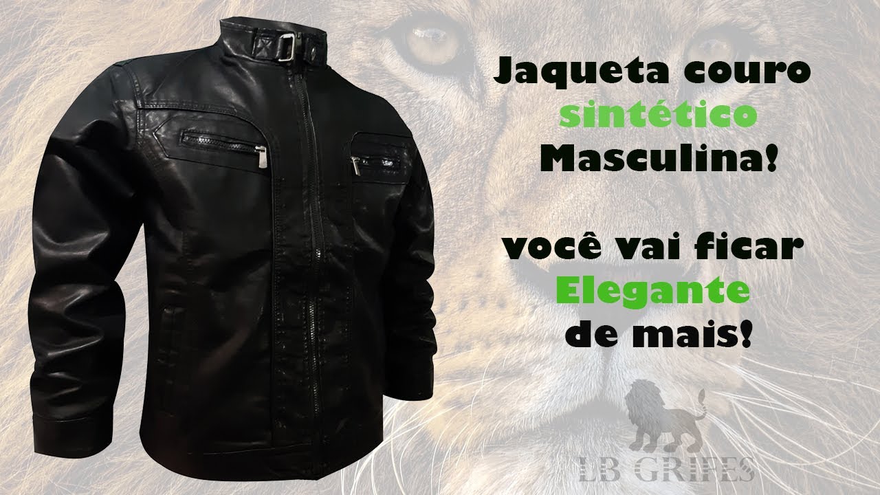 jaqueta de frio masculina motoqueiro