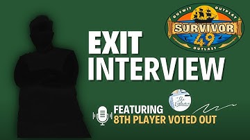 Survivor 49 Exit Interview: 8th Player Voted Out Speaks!