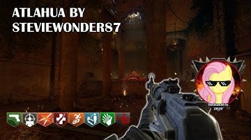 ZOMBIES CUSTOM MAPS - ATLAHUA FULL EASTER EGG - A VIDEO BY THEDAWNFOX