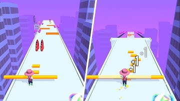 Roof Rails ​- All Max Levels Android & iOS Gameplay (Part 9)