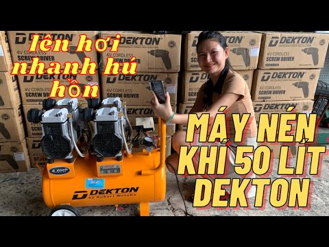 Video Máy Nén Khí Lên Hơi Siêu Nhanh DEKTON DK 5950 , Máy... - youtube