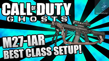 Call of Duty Ghosts: M27-IAR Best Class Setup - Best Attachments and Perks