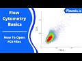 Flow Cytometry Basics: How to open FCS files (floreada.io)