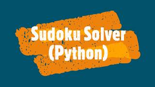 Sudoku Solver