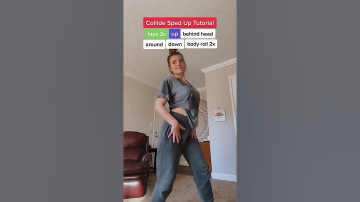 Collide Sped Up Dance Tutorial 💥 Viral TikTok Dance Nov 2022