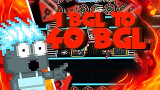 1 Bgl To 40 Bgl No One Could Stop Me Growtopia
