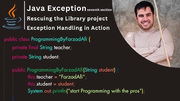 Refactoring Library Project | ریفکتور پروژه کتابخانه با اکسپشن هندلینگ