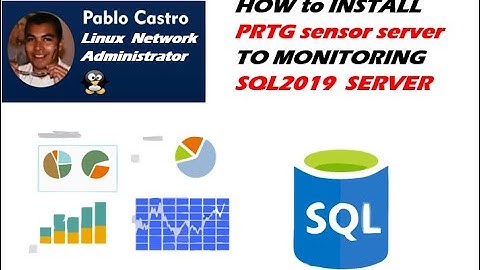 📟 how to set prtg sensor to monitoring services on  SQL 2019 server