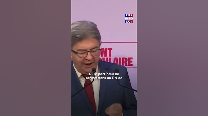 Législatives : Jean-Luc Mélenchon appelle au désistement d'un candidat NFP en cas de triangulaire