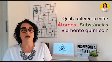 O que difere um átomo de um elemento químico de outro?