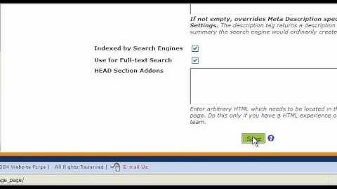 Create Entry Popup Page - Websiteforge Ecommerce Website