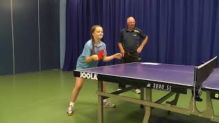 How to Play a Table Tennis Forehand Drive:  Beginners Level