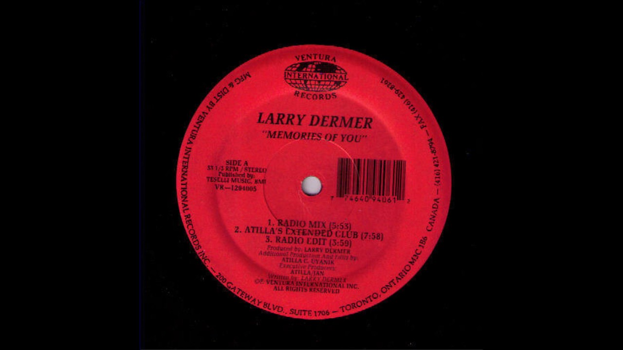 Download Larry Dermer - Memories Of You (Atilla's Extended Club Mix) MP3