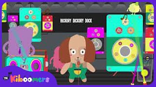 hickory dickory dock nursery rhymes songs for kids the kiboomers