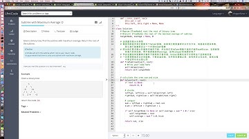 597 Subtree With maximum Average