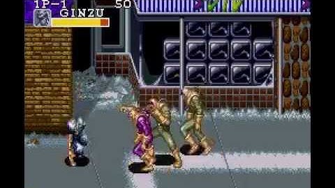 Captain Commando (SNES) Stage 1 with Ninja Commando