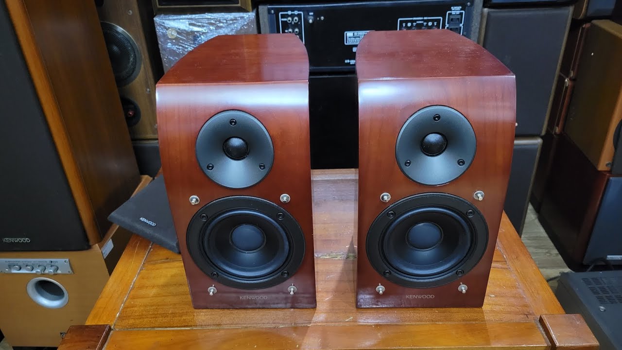 The Kenwood LS K1000 speakers are a high-end hi-fi system with a