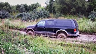 Ford Excursion off road vs Ram vs Explorer - Durango