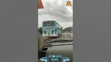 ठाणे 🔄स्वारगेट e-शिवनेरी बस#msrtcmaharashtra#msrtcofficial #msrtcloversgroup #msrtcbusclicker