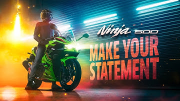 The All-New 2024 Kawasaki Ninja 500 | Official Video | Trishom Auto