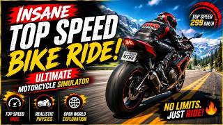 Insane Top Speed Bike Ride 🔥 | Ultimate Motorcycle Simulator Gameplay | Android Bike Game