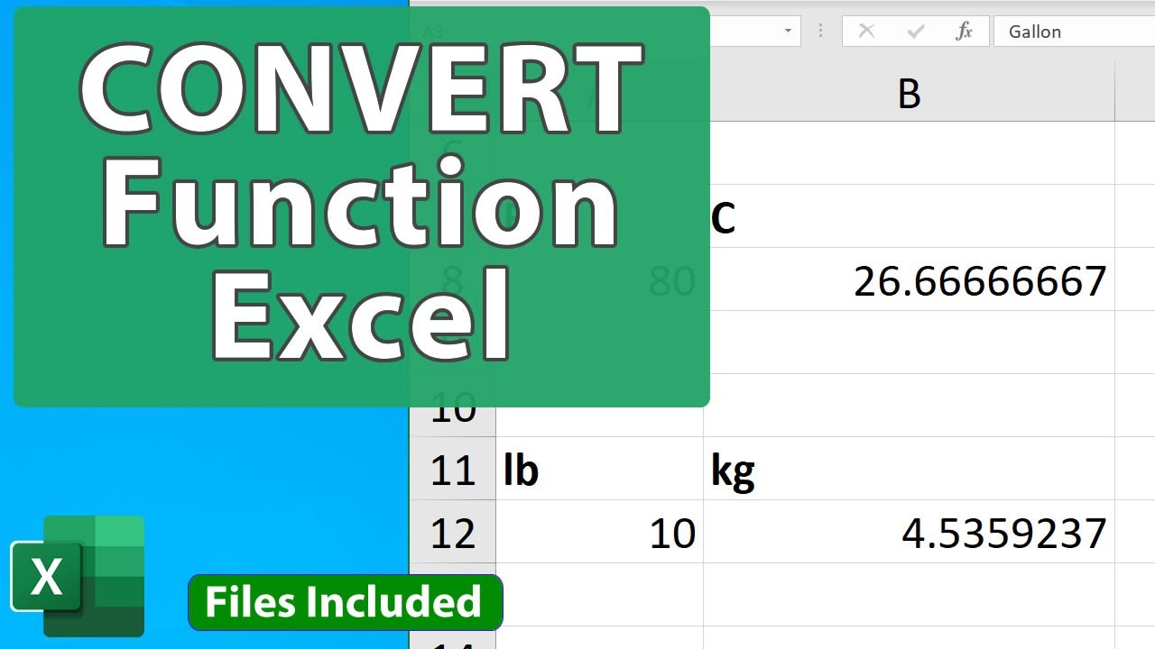 Function convert