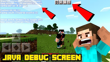 HOW TO DOWNLOAD F3 BUTTON N MNECRAFT PE | JAVA DEBUG SCREEN MOD FOR MINECRAFT PE  F3 BUTTON FOR MCPE