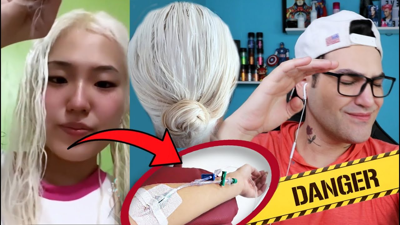 ELA FOI PARAR NO HOSPITAL APÓS DESCOLORAÇÃO GLOBAL E CORTE QUÍMICO 🚨