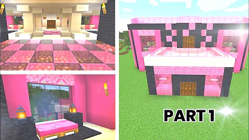 Blackpink House in Minecraft | Build Part 1 | Ft SOUR CANDY vs KILL THIS LOVE remixes