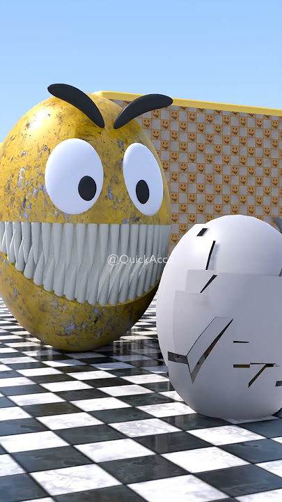 Robot Pacman vs Egg #Shorts