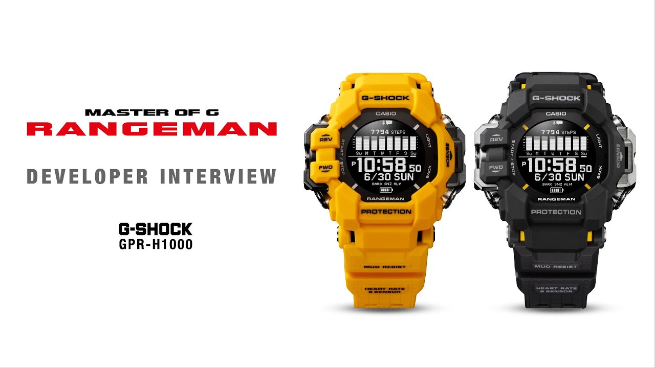 Reloj G-SHOCK modelo GPR-H1000-1ER marca Casio Hombre — Watches All Time