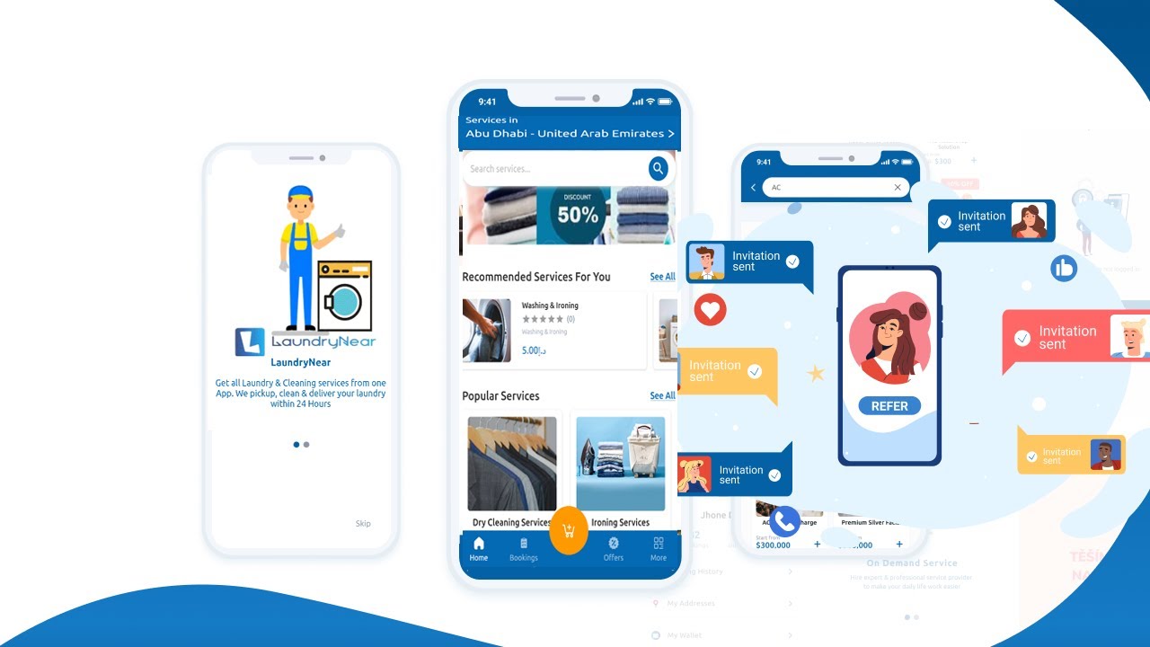 Laundry Near - Get all Laundry & Dry Cleaning services from one App.