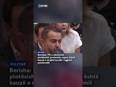 Berisha: PD e mbështet plotësisht protestën sepse është kauzë e drejtë kundër regjimit autokratik  - SHORTS