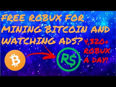 Get Free Robux Through Legal Bitcoin Mining And Watching Ads Works 2018 Youtube - how to get free robux by watching ads 2018