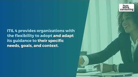itil4 agile itsm work consulting