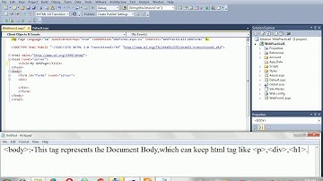 Display text on screen using c# with Asp.net webforms