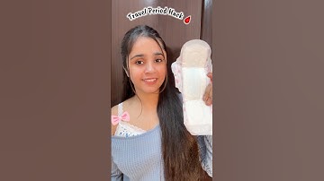 Travel Periods Hack🩸✨ #ytshortsindia #ashortaday #shortsindia #hormonalacne #shortsvideo #explore