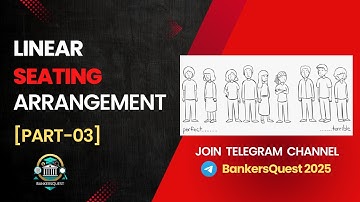 Linear Seating Arrangement🔥 | Part 3 Bidirectional Facing Basics for Beginners | BankersQuest2025