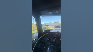 No Turn On Red Sign In Wrong Place #trucking