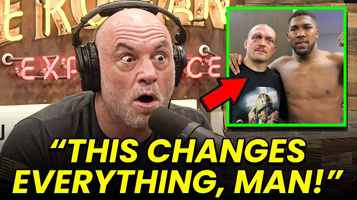 Joe Rogan EXPOSES Anthony Joshua Training Camp With Oleksandr Usyk Ahead of the Jake Paul Fight!