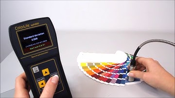 sph900 - How do I measure colors?