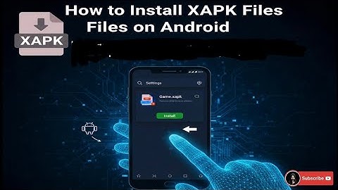 How to Install XAPK Files on Android Without Any App | Easy Method (No Software Needed)