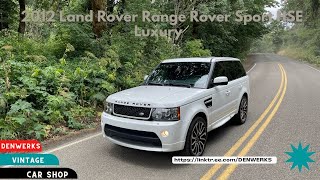 2012 Land Rover Range Rover Sport HSE Luxury Denwerks Bring a Trailer