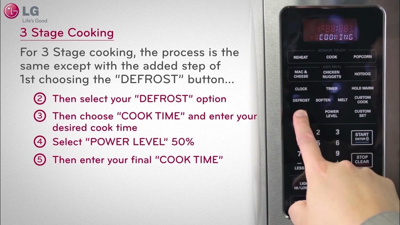 [LG Microwaves] Understanding Power Levels On Your LG Microwave YouTube
