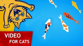 😻Cat Games - 🐟Cartoon Koi Carps (Fish Video for Cats to watch) by CAT GAMES 19,996 views 2 months ago 1 hour