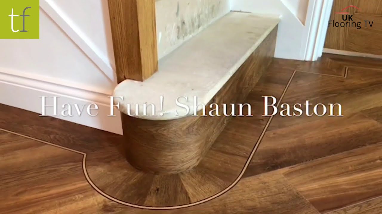 LVT around a Bull Nose,Shaun Bastons preferred method of creatinga circular border inc segmentation