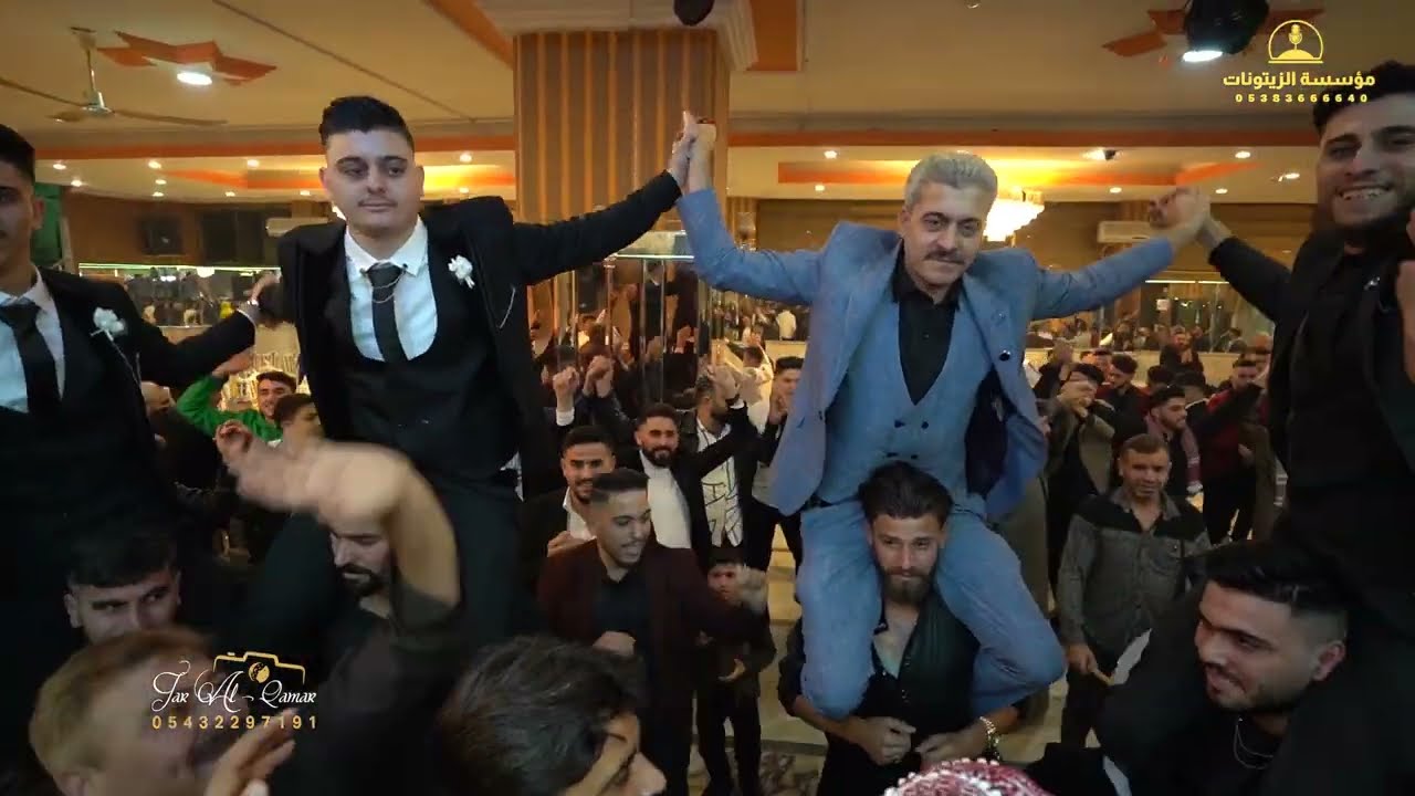 أفراح أهالي عنجارة حفل زفاف العريسين محمود وشعبو أحيا الحفل الفنان محمد النعيمي ج1